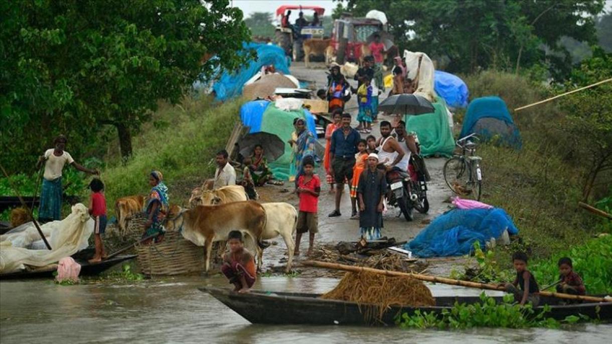136-ra nőtt az árvíz áldozatainak száma Indiában