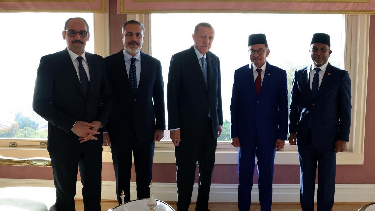 صدر ایردوان کی ملائیشئن وزیر اعظم سے ملاقات