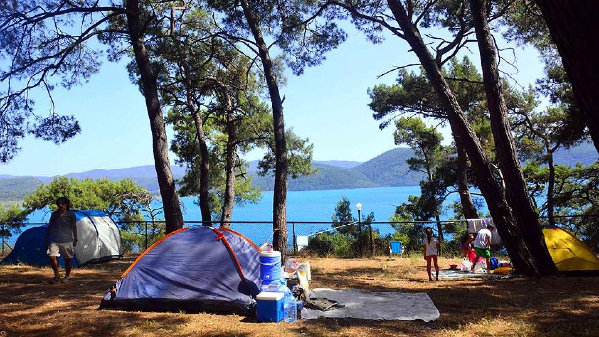 Para los que prefieren unas vacaciones alternativas en Turquía: vacaciones en un camping