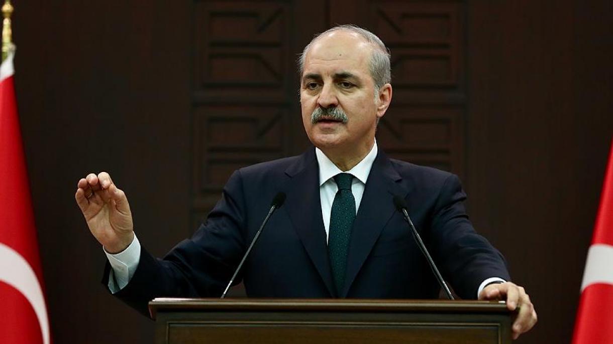 Kurtulmuş: “La resolución del Parlamento Europeo es nula para Turquía”