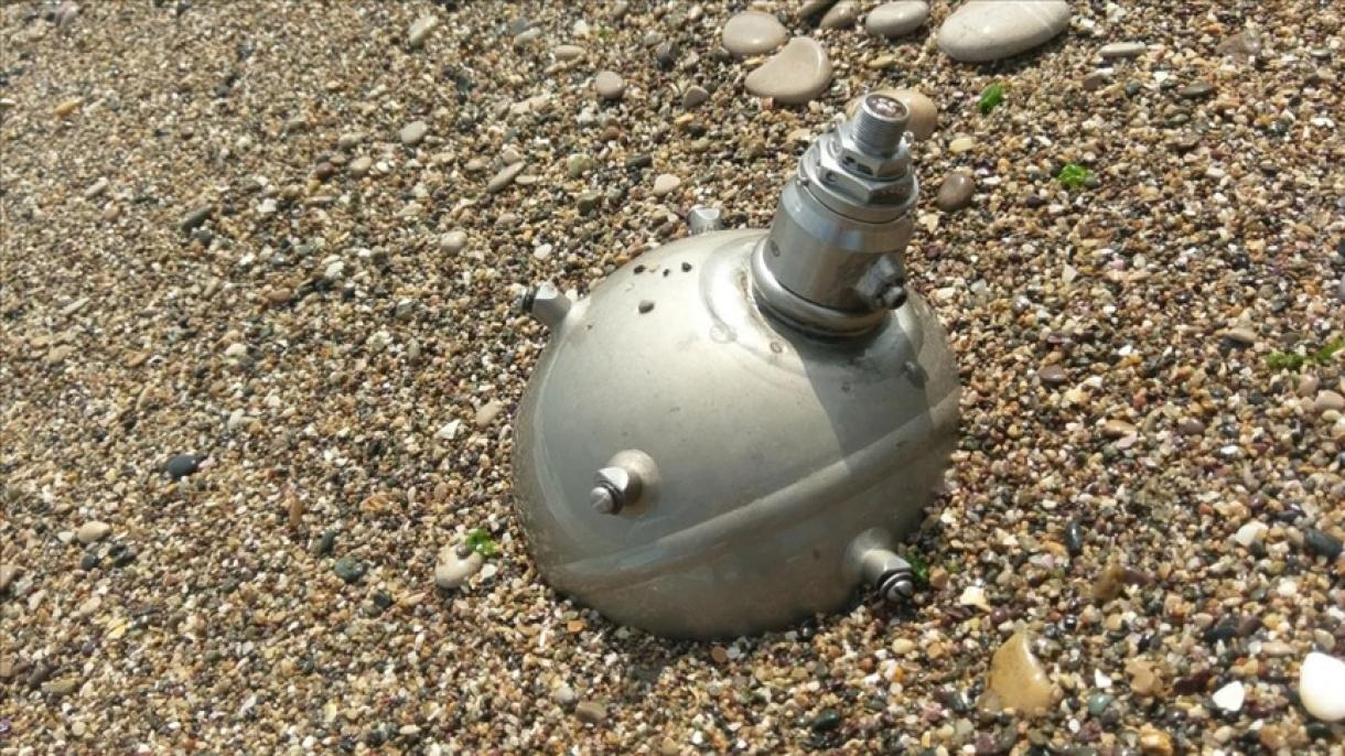 O mină marină a explodat în apele românește