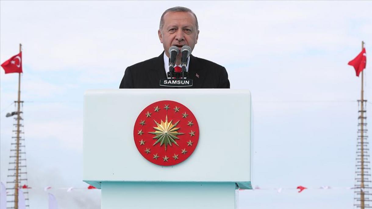 土耳其总统在萨姆松发表5·19讲话