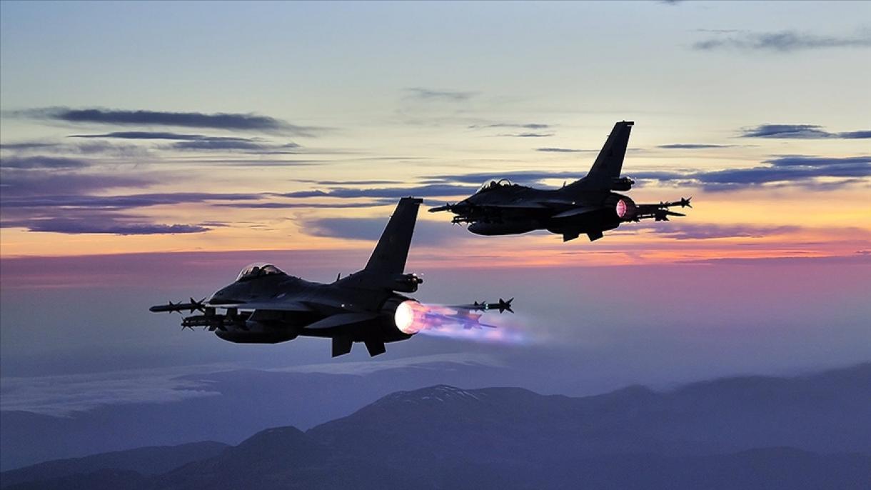 Турските ВВС ненесоха въздушни удари по терористичните цели в северната част на Ирак
