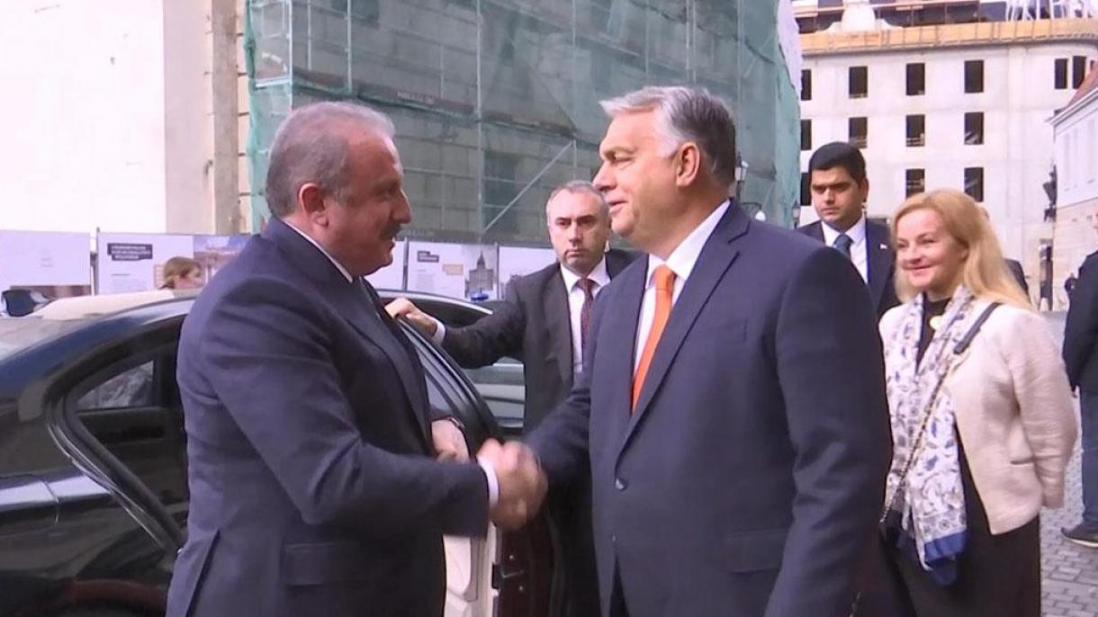 Orbán Viktorral találkozott a török nemzetgyűlés elnöke