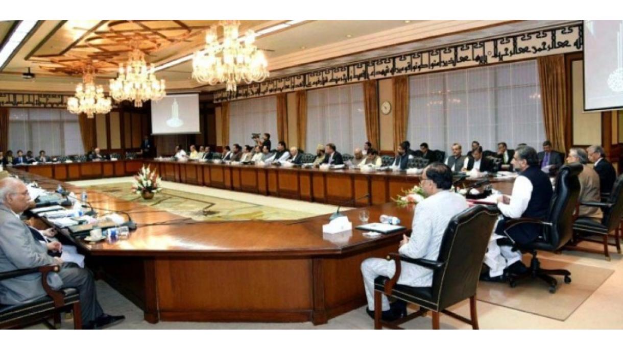 وزیراعظم شاہد خاقان عباسی کی زیر صدارت کابینہ کا اجلاس