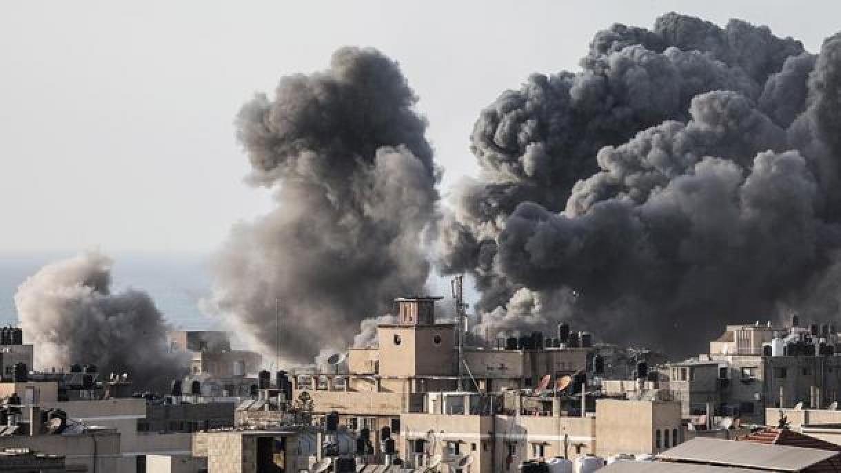 Ataque aéreo israelense em Gaza
