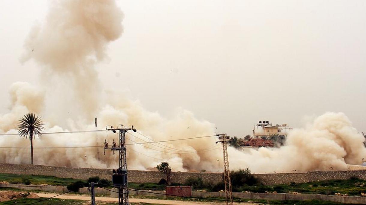مصر 12 تونل موجود در مرز غزه را به آتش کشید