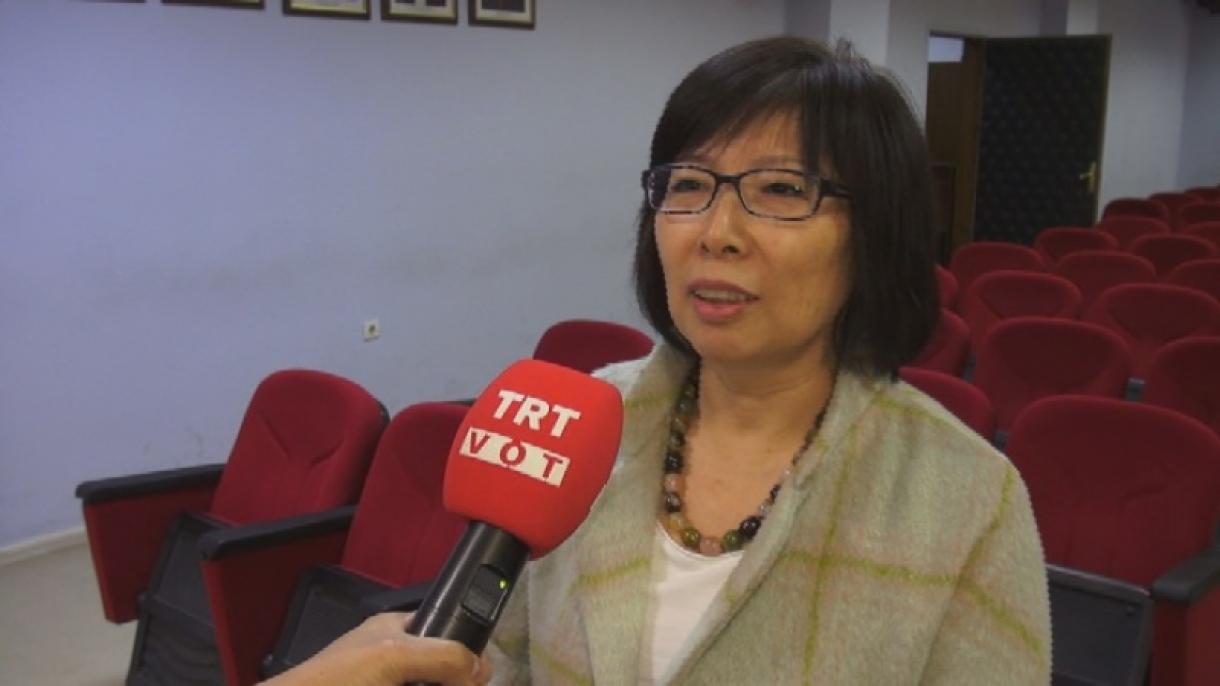 大使夫人赵玫玫女士接受TRT中文组采访