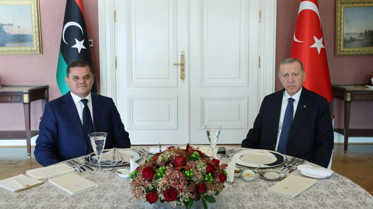 Prezident Erdogan Liwiýanyň Premýer ministrini kabul etdi