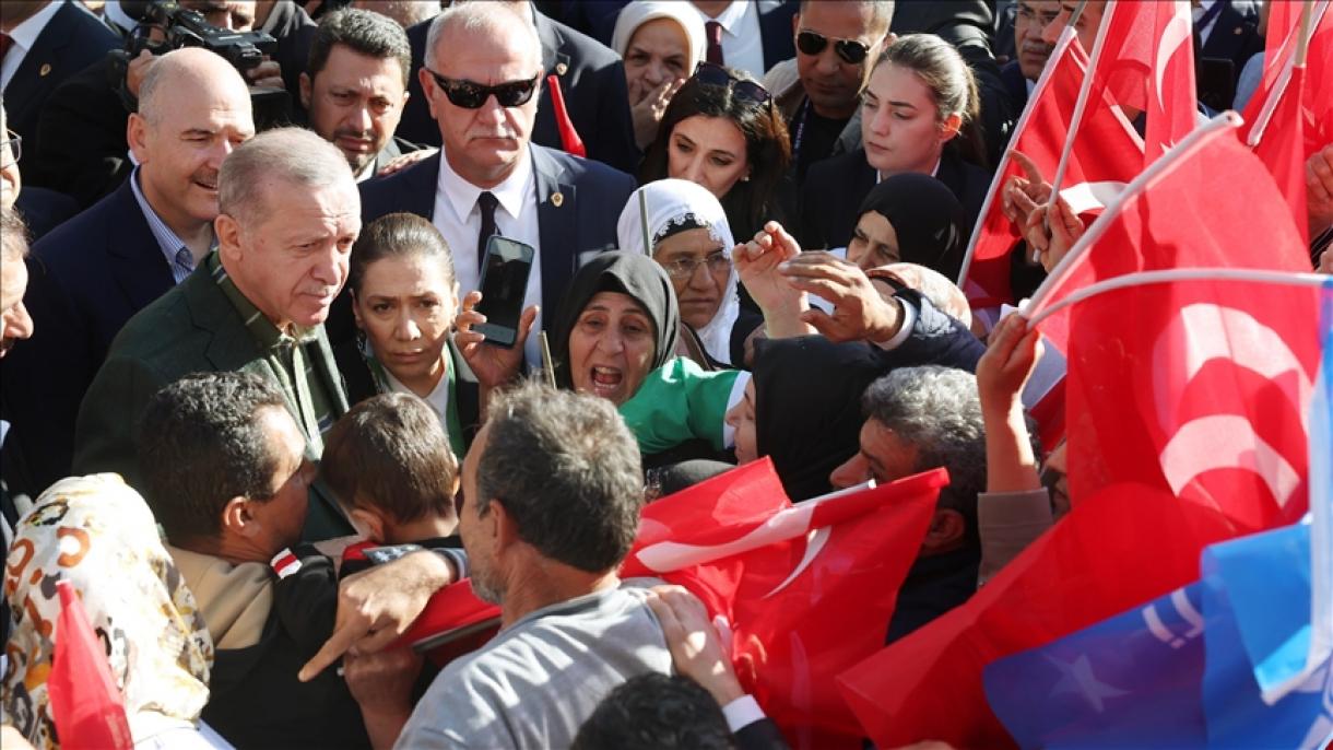 دیدار اردوغان با مادران دیاربکر