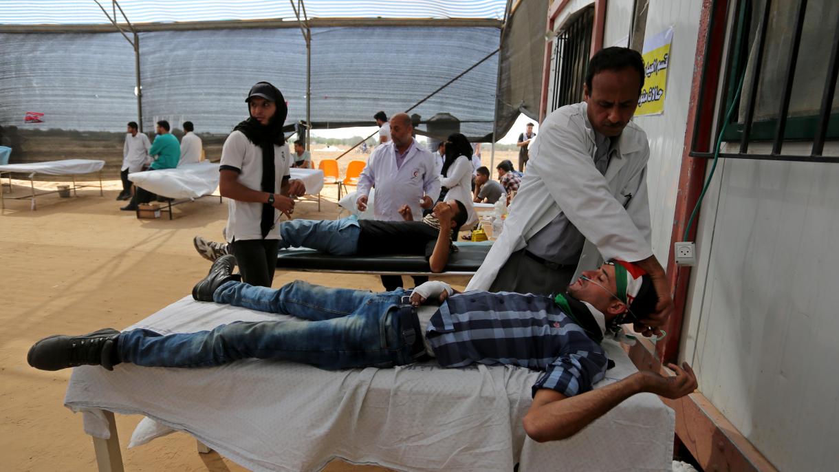 حمله اسرائیل به یک مرکز بهداشت در نزدیکی مرز غزه