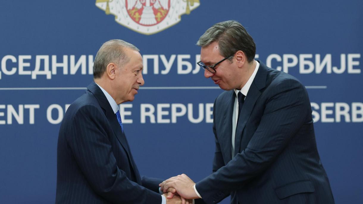 رئیس جمهور صربستان: میزبانی از جناب آقای اردوغان همواره مایه مباهات و افتخار است