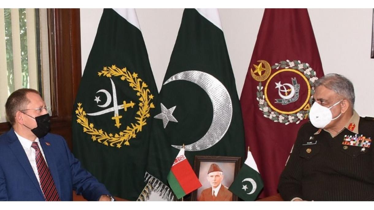 پاکستان بیلاروس کے ساتھ تعلقات کو مزید فروغ دینے کا متمنی ہے، آرمی چیف