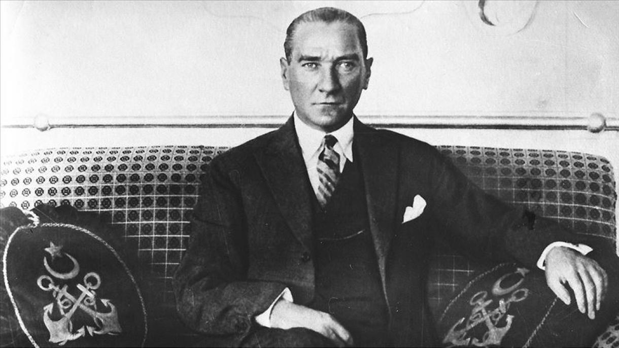 Hoje recordamos o grande líder Mustafa Kemal Ataturk