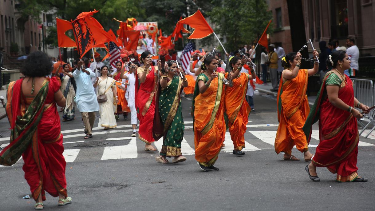 جشن هفتاد و دومین سالگرد استقلال هند در امریکا