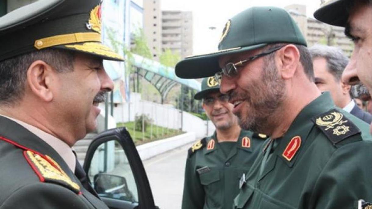 دیدار وزرای دفاع ایران و جمهوری آذربایجان