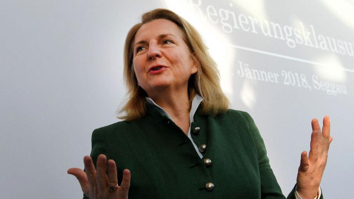Mantendrá una visita oficial la ministra austriaca de Exteriores en Turquía