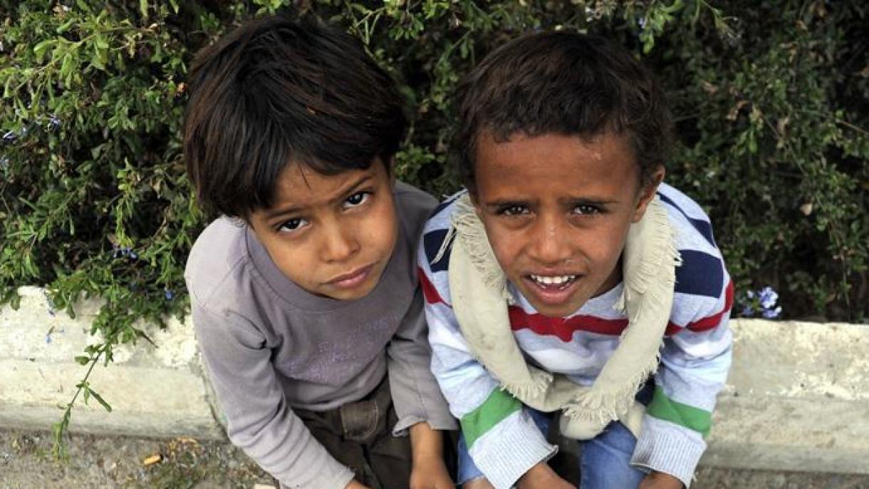 Йеменде балдардын 80 пайызы жардамга муктаж