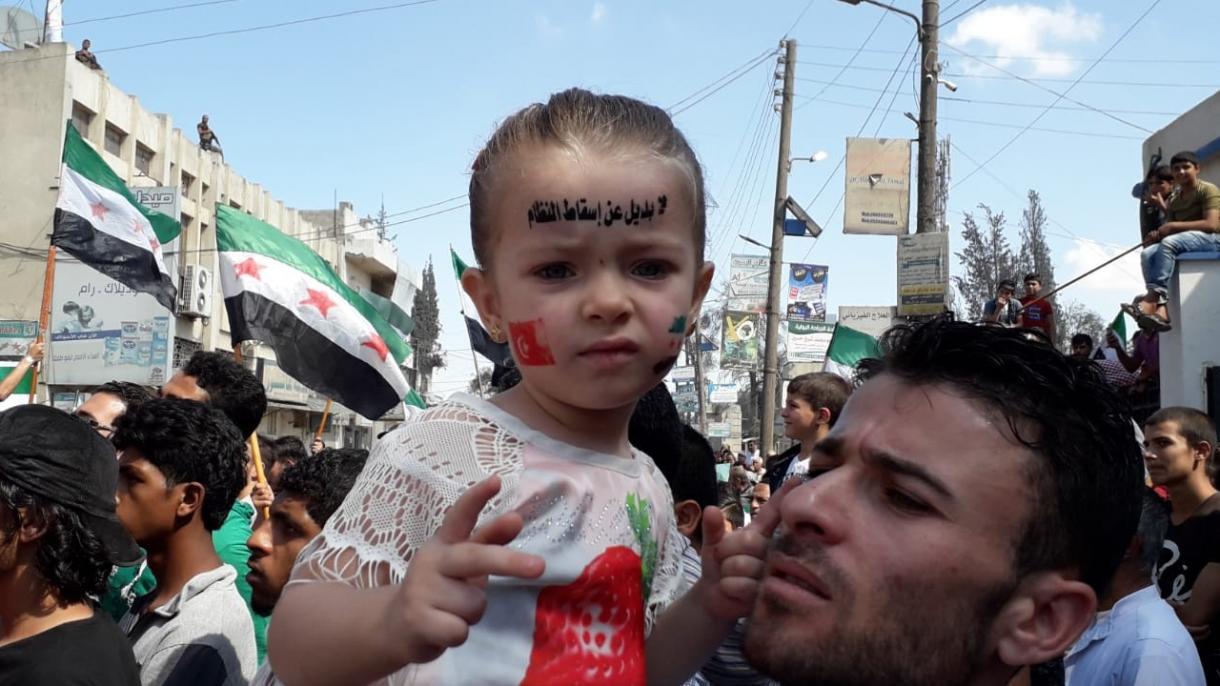 Manifestaciones civiles por Idlib: “No somos terroristas”