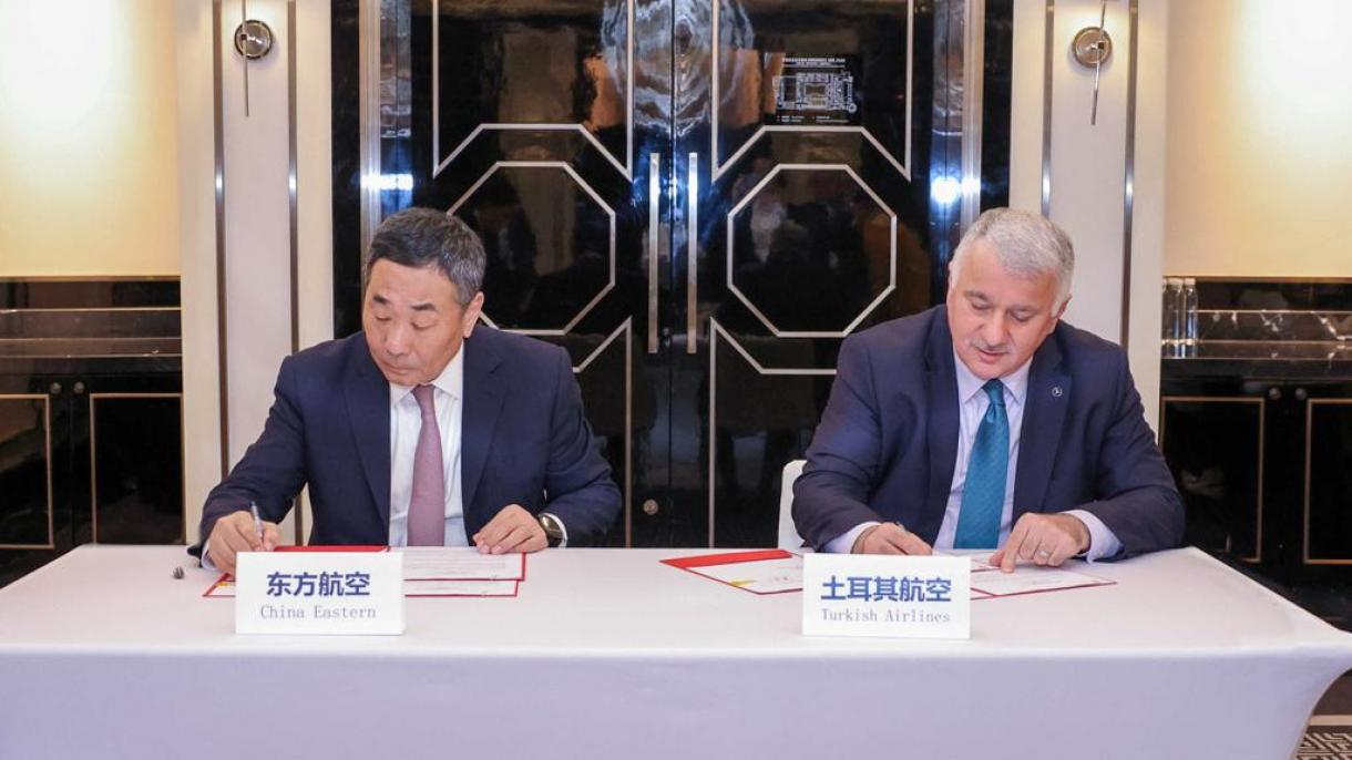 Turkish Airlines și China Eastern Airlines au semnat un memorandum de înțelegere
