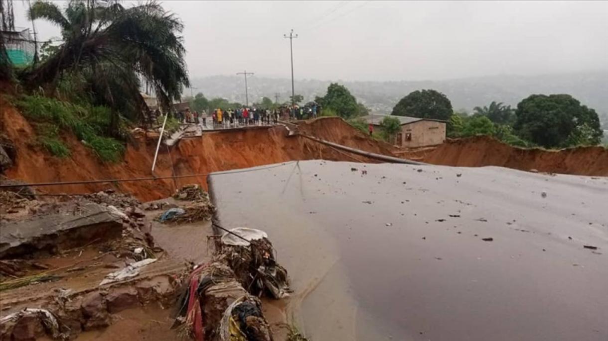 ڈیموکریٹک ریپبلک کانگو  میں  شدید بارشیں اور سیلانب جان لیوا بن رہے ہیں