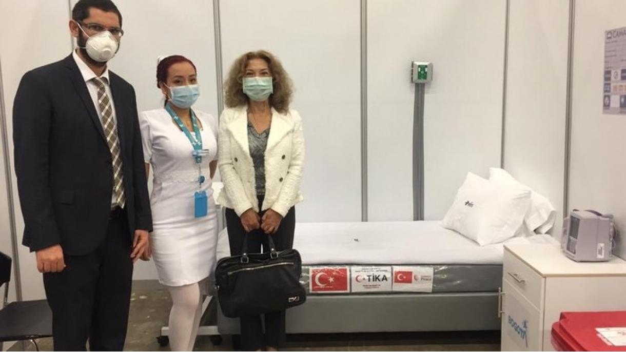 Turquia envia material de assistência médica à Colômbia para combater o Covid-19