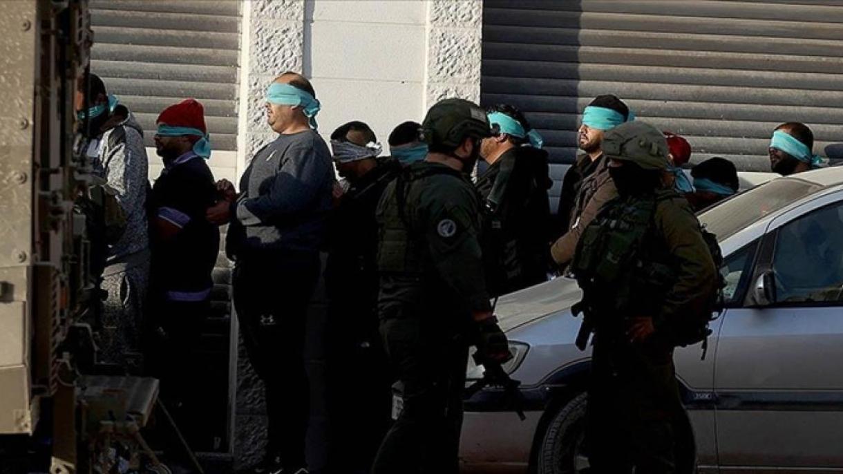 بازداشت 25 فلسطینی در کرانه باختری توسط نظامیان اسرائیل