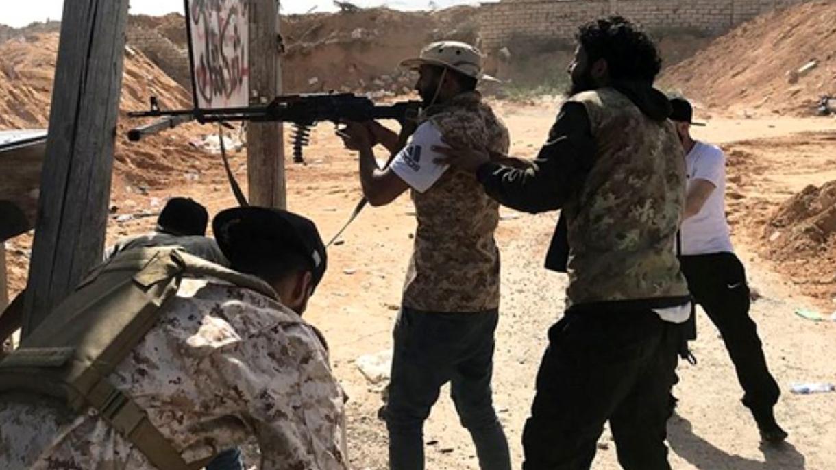 Las fuerzas del gobierno de Acuerdo Nacional atacaron a los localizados de Hafter
