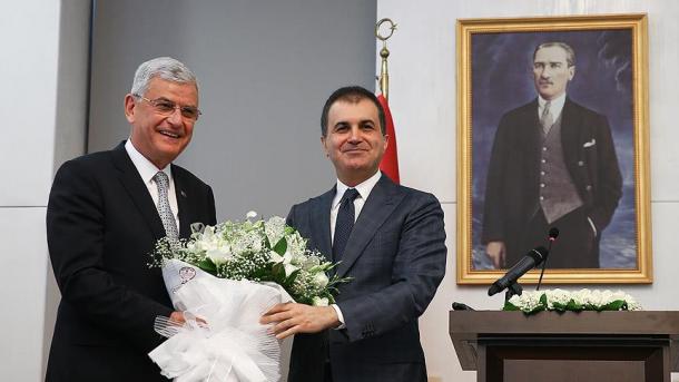 Ömer Çelik a preluat funcţia de la  ministrul UE, Volkan Bozkir