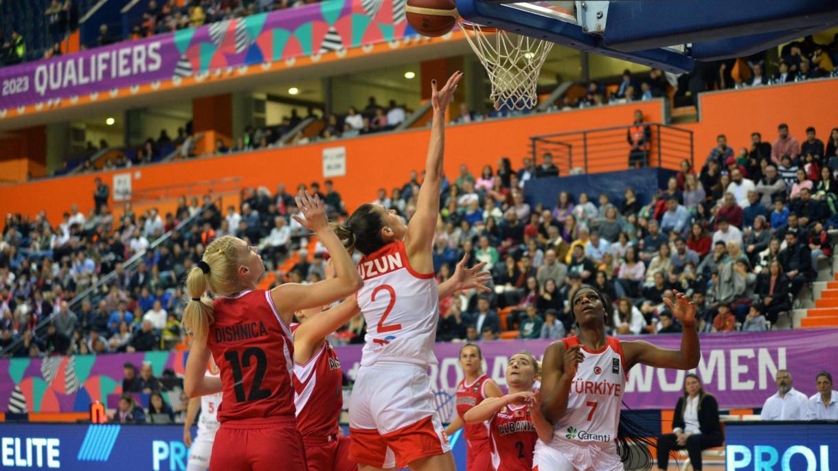 سومین پیروزی تیم ملی بسکتبال بانوان ترکیه در جام ملت‌های اروپا 2023