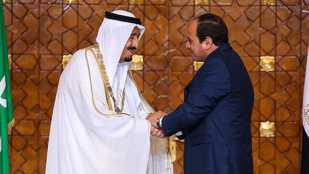 دیدار پادشاه عربستان سعودی و السیسی