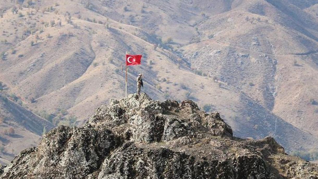 آمار مربوط به عملیات های ضد تروریستی وزارت دفاع ترکیه