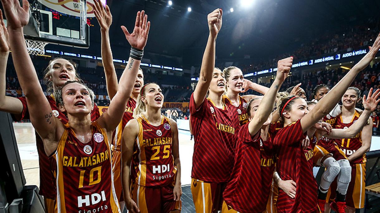A Galatasaray női kosárlabdacsapat mérkőzik a FIBA Európa Kupa döntőjén