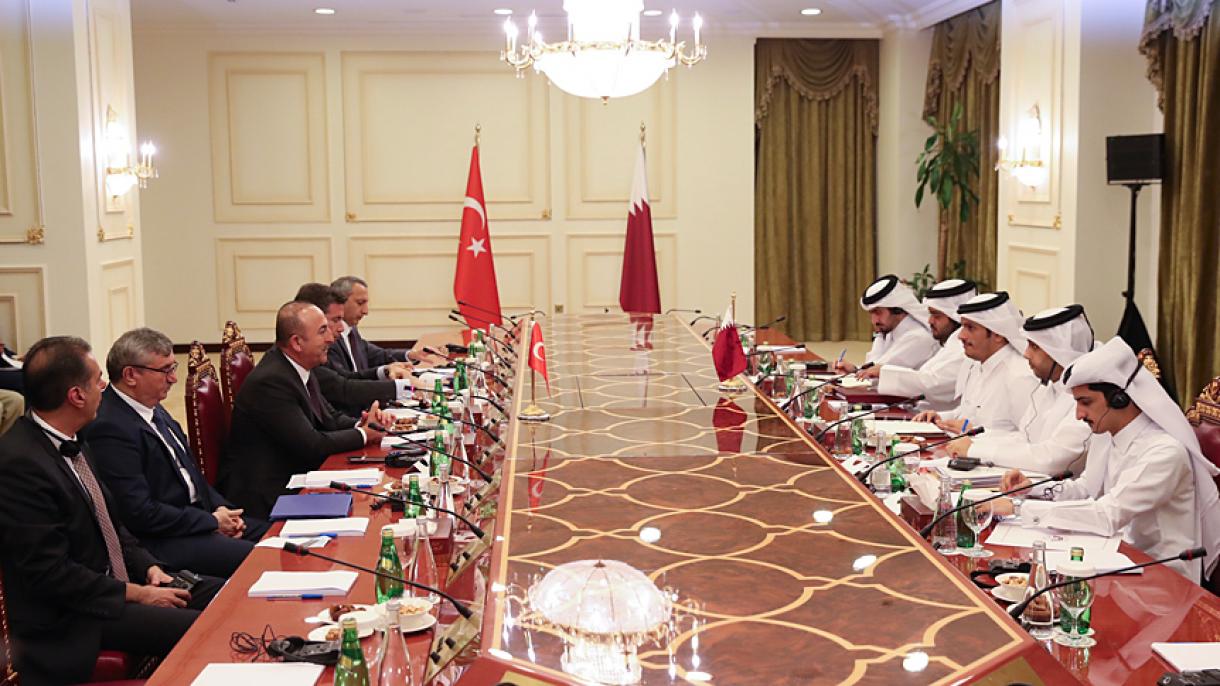 Comienzan las reuniones de Çavuşoğlu en Qatar