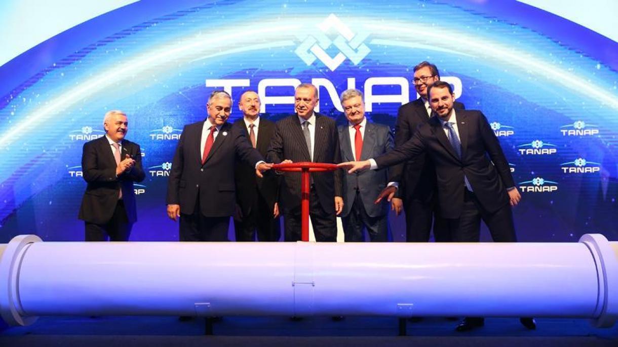 Megnyitották Törökországban a Tanap földgázvezeték eddig elkészült szakaszát