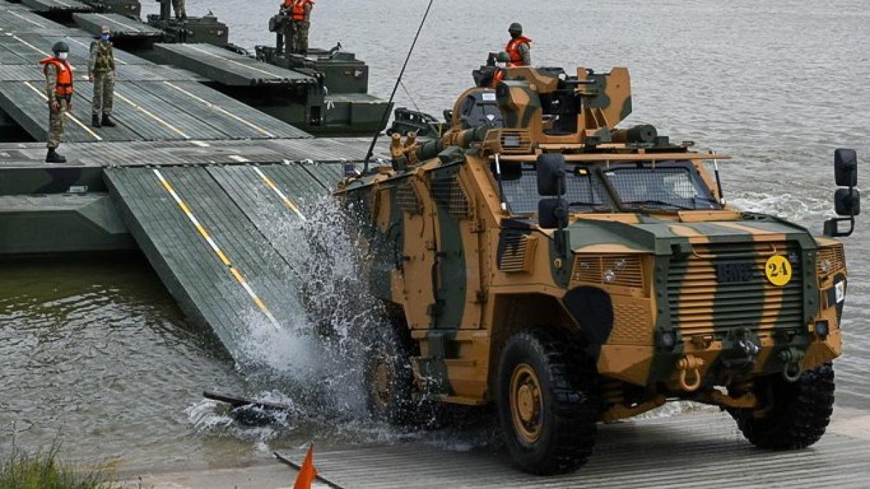 La OTAN comparte soldado turco en el ejercicio