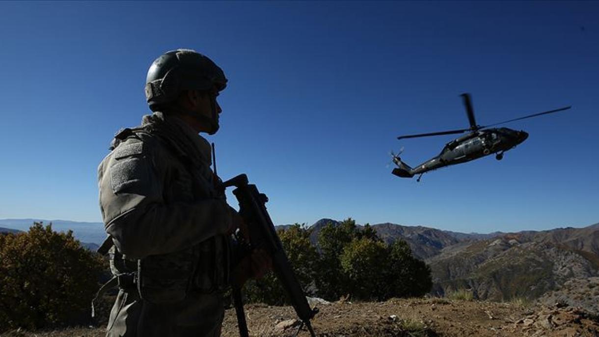 3 terroristas do PKK neutralizados em Tunceli, Ovacık