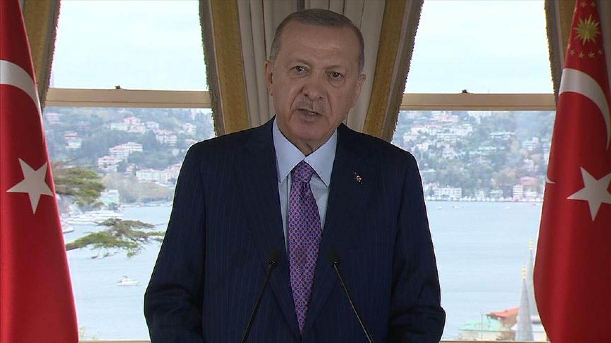 Президент Ердоғанның "Адам құқықтары күні" хабарламасы