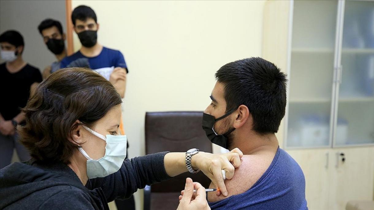 بیش از  123 میلیون و  144 هزار دوز واکسین کرونا در ترکیه تزریق شد