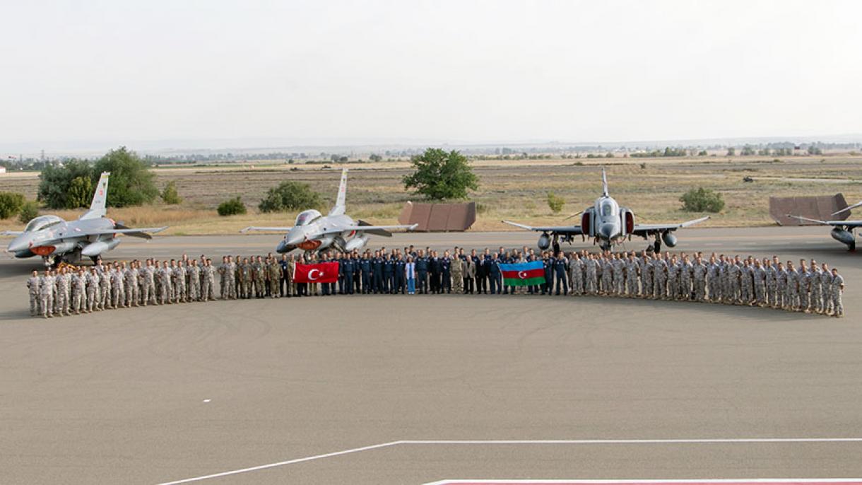 土耳其和阿塞拜疆空军举行联合军演