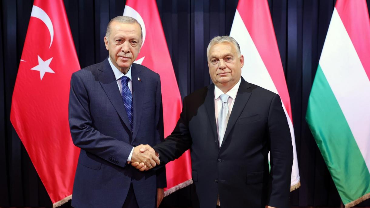 埃尔多安与匈牙利总理欧尔班举行会谈
