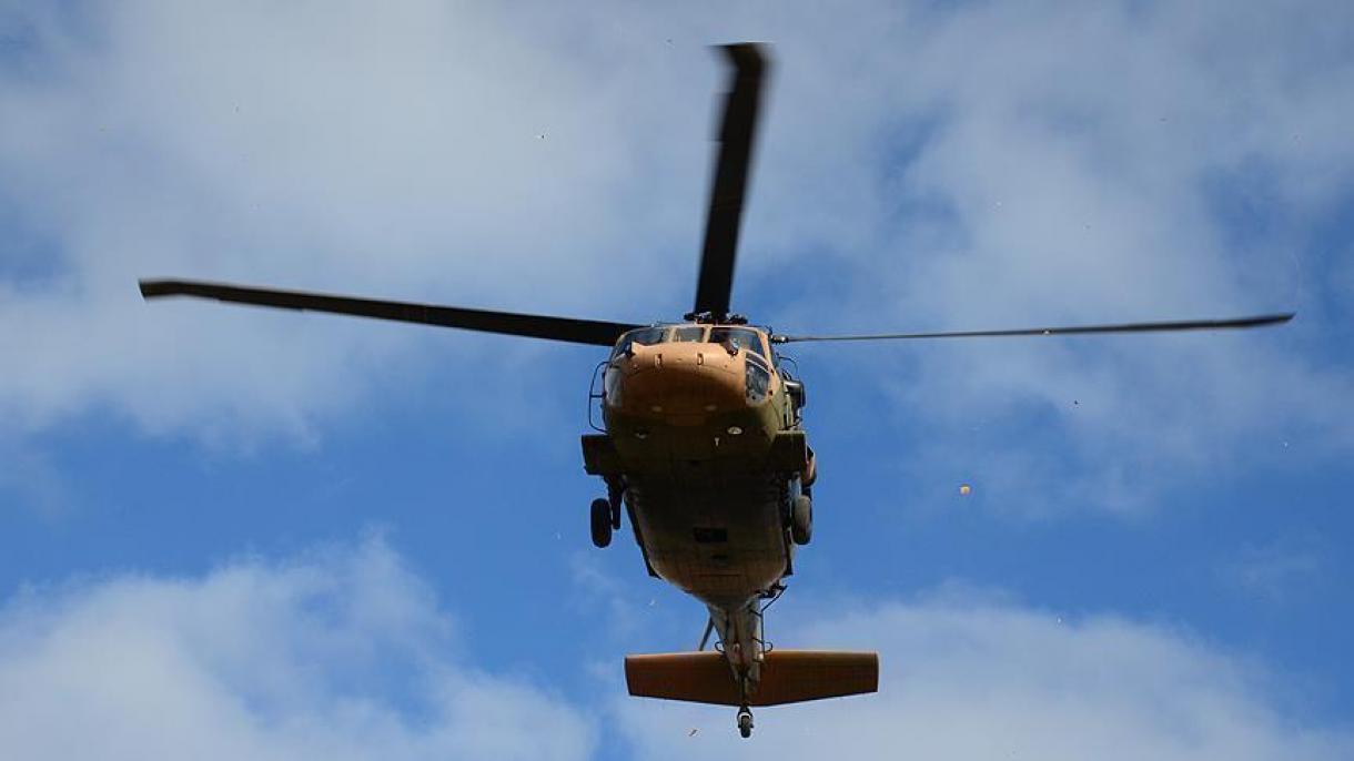 یک هلیکوپتر ارتش عراق سقوط کرد