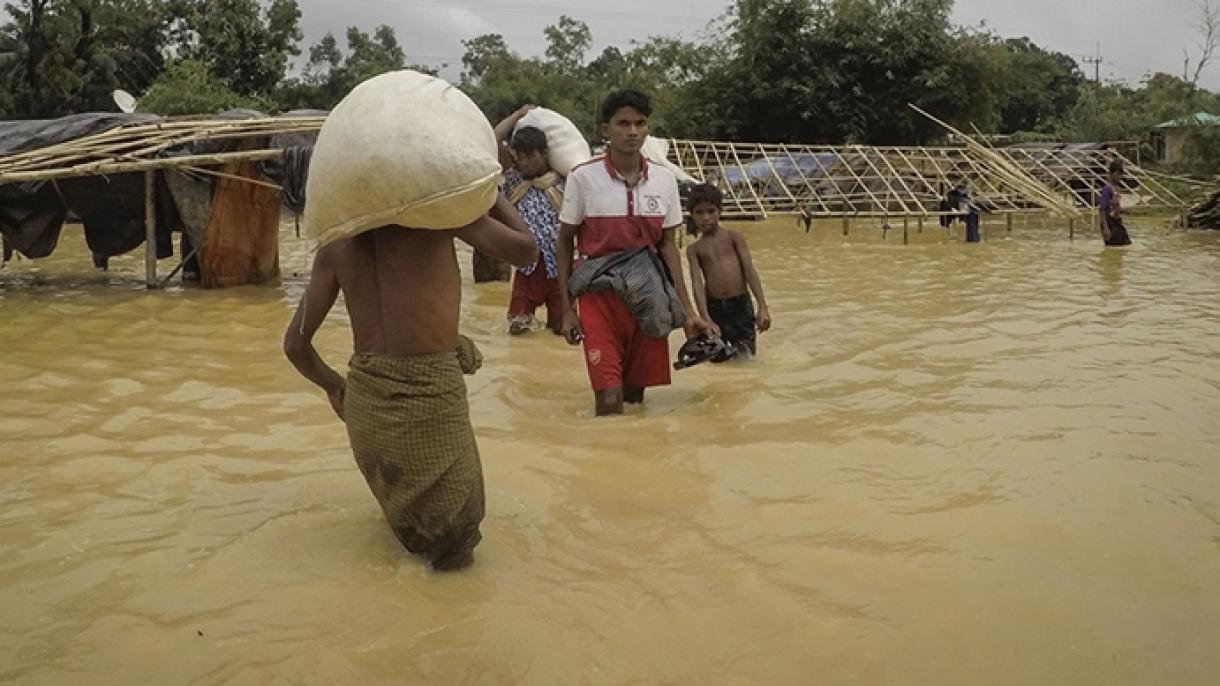 سیل در میانمار؛ 27 هزار نفر آواره شدند