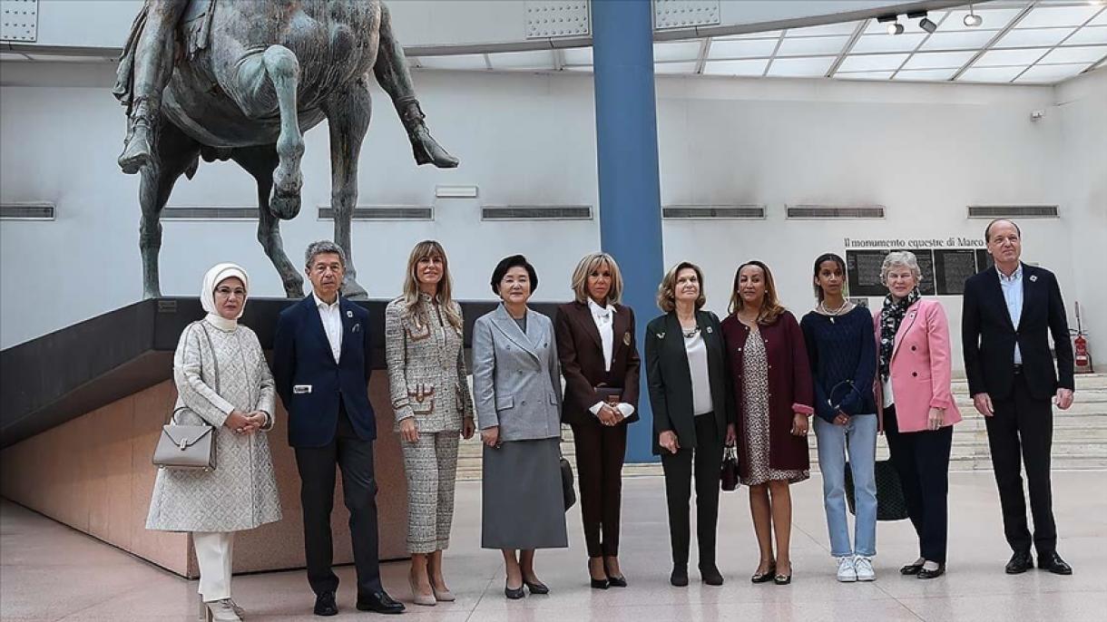 امینه أردوُغان کاپیتولینی موزه سینه باریپ گؤردی