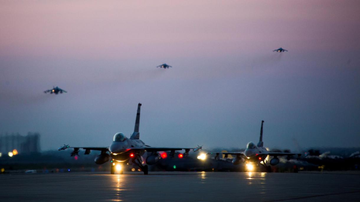 سقوط جنگنده اف16 آمریکا در سواحل کره جنوبی