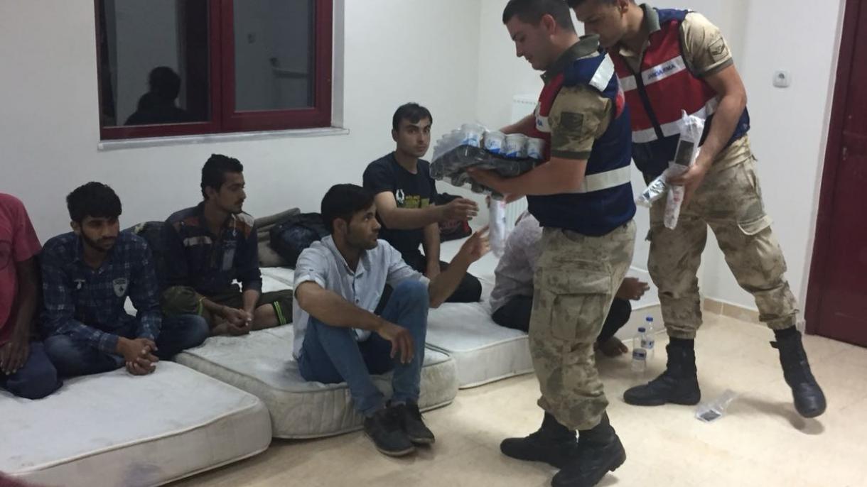 در ترکیه شمار زیادی از مهاجرین قاچاق دستگیر شدند