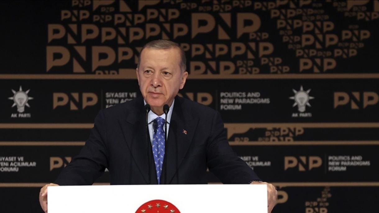 Erdoğan: A politika azt jelenti, hogy a mából tervezzék meg a holnapot, mint egy sakkmester