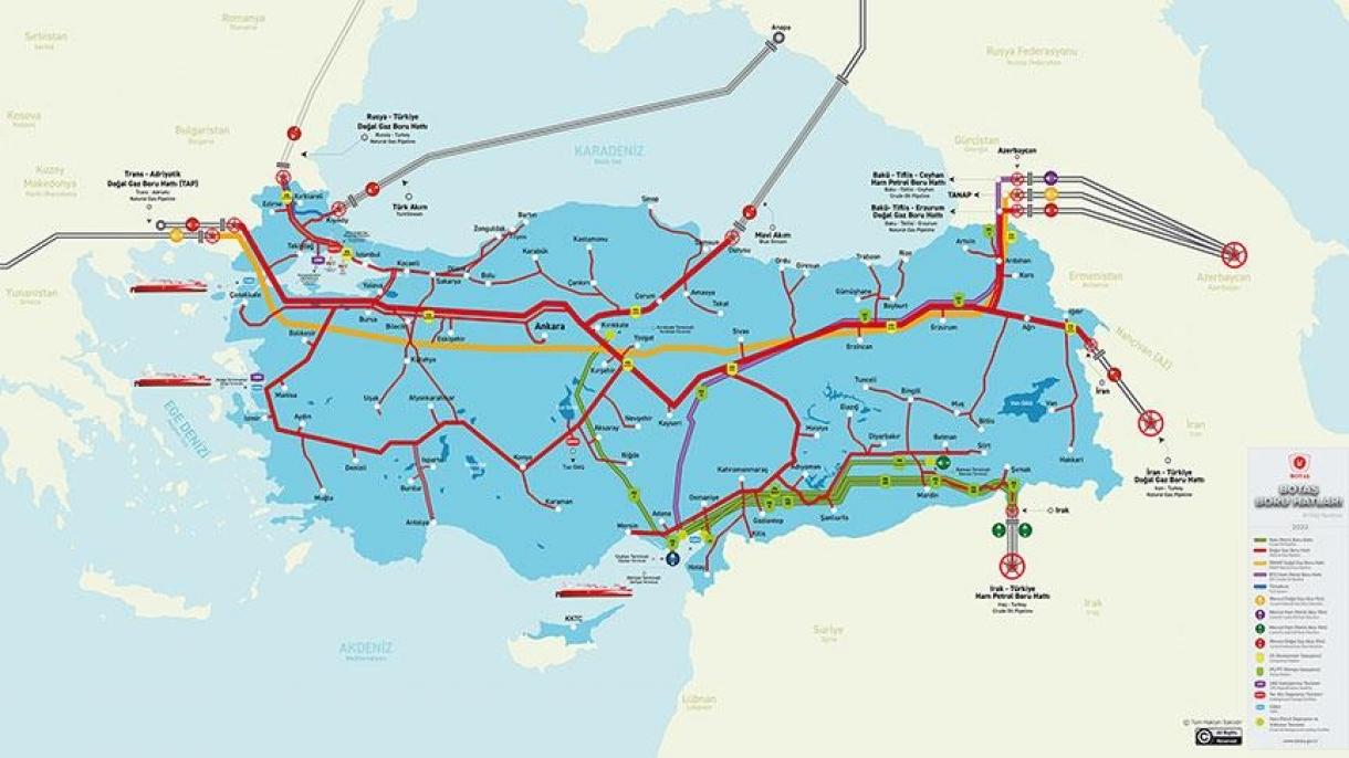 سبوجی: ترکیه علی‌رغم نداشتن منابع انرژی، به یکی از مهم‌ترین هاب‌های انرژی منطقه تبدیل می‌شود