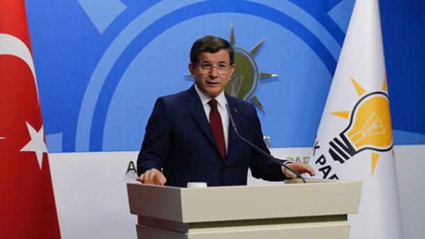 Le dichiarazioni del premier Ahmet Davutoglu