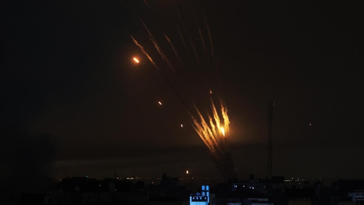 Rakétákat lőttek ki a Gázai-övezetből Tel Avivra